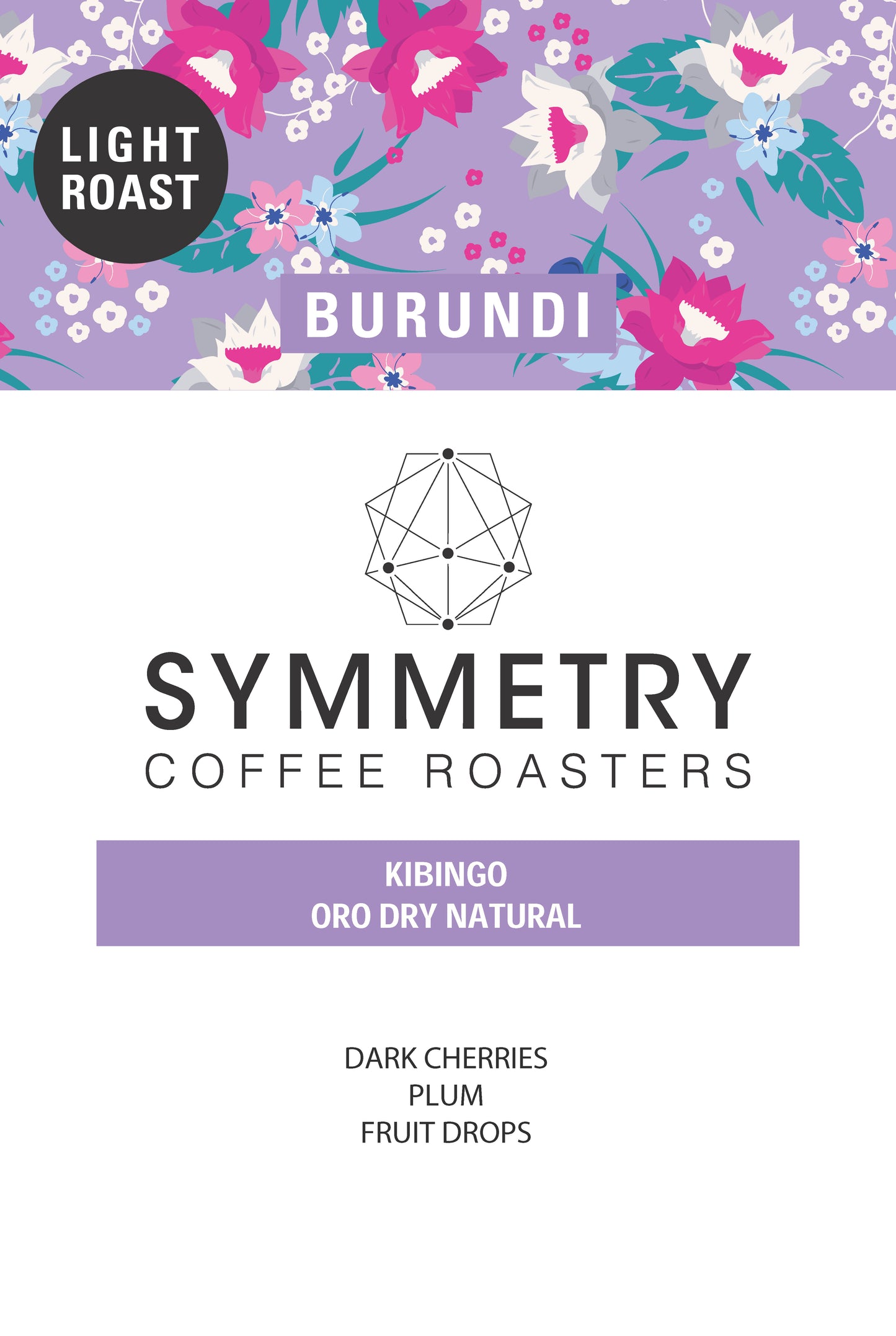 BURUNDI | KIBINGO ORO DRY NATURAL | LIGHT ROAST