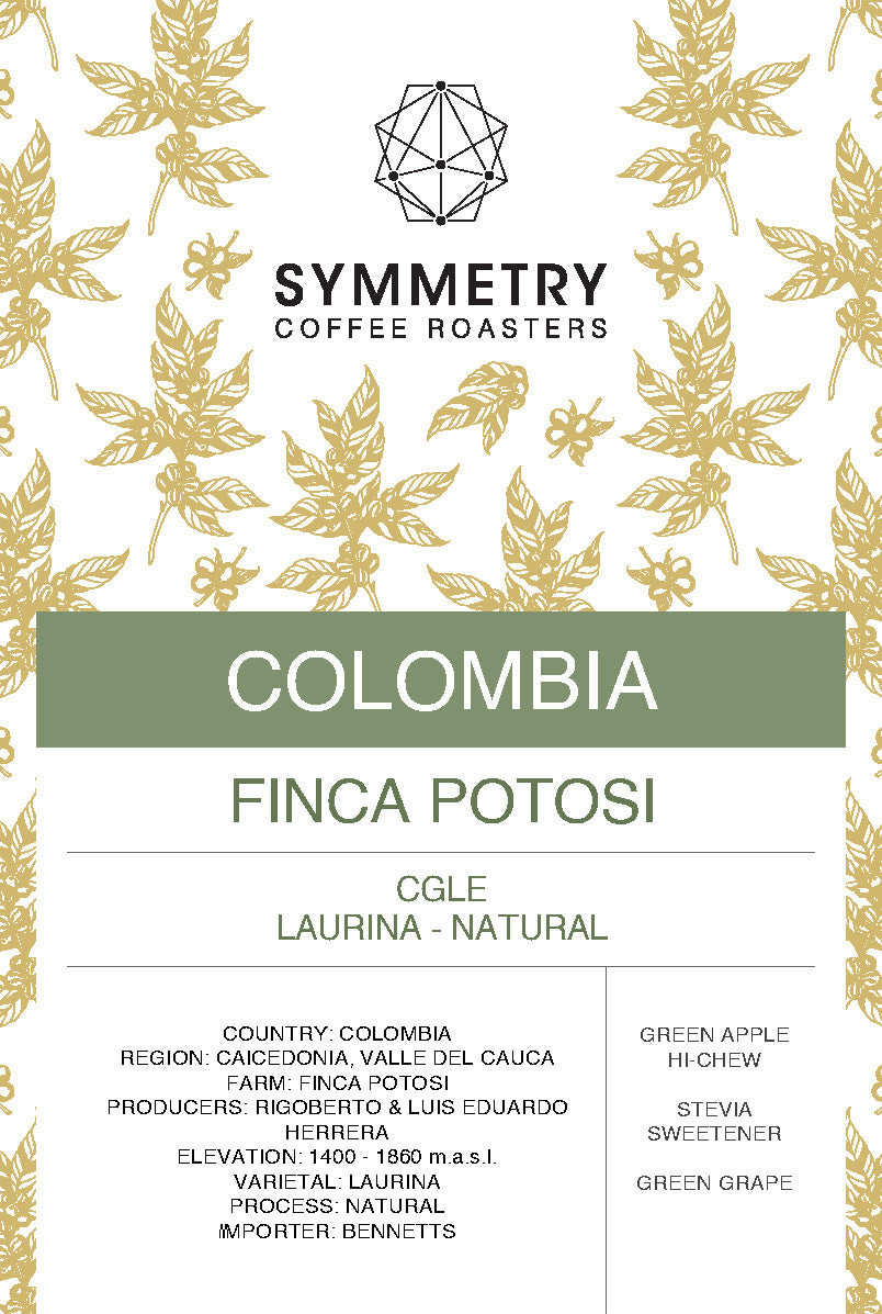 COLOMBIA | FINCA POTOSI CGLE NATURAL | LIGHT ROAST