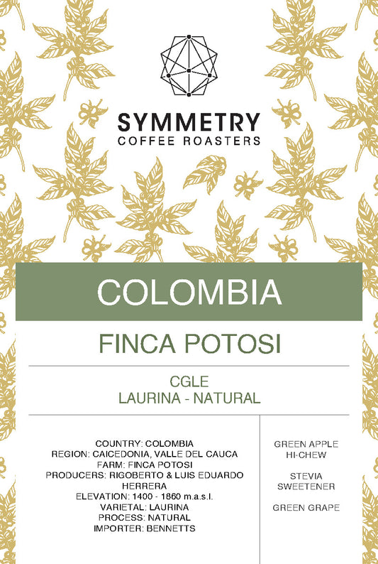 COLOMBIA | FINCA POTOSI CGLE NATURAL | LIGHT ROAST